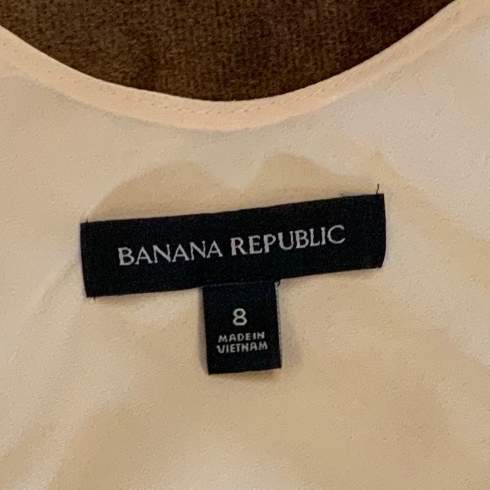 Banana Republic Butter Yellow 8 Maxi Racerback Dress Classic Timeless Scandi - Picture 4 of 12